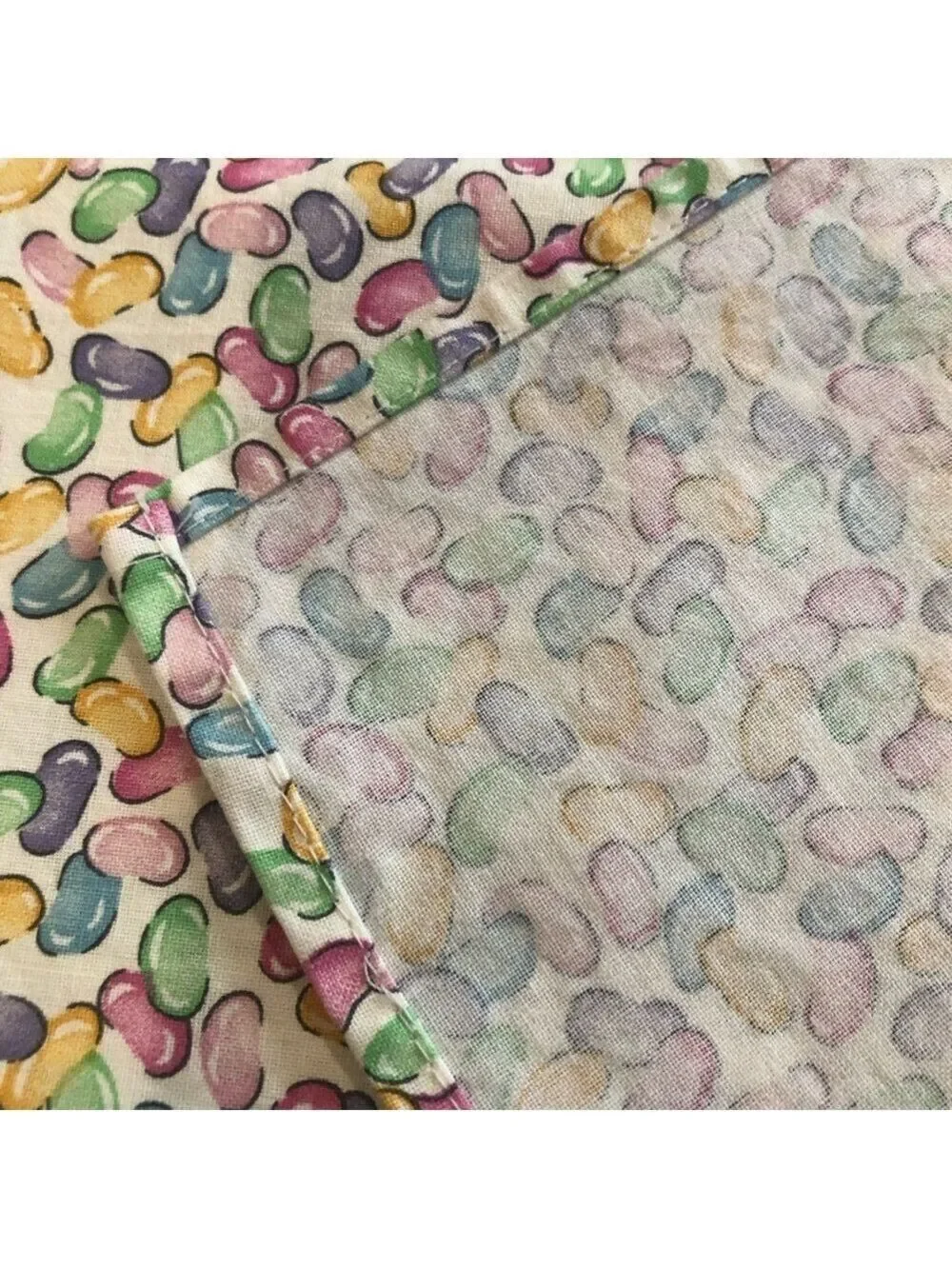 Longaberger 35” square tablecloth. Jellybeans Easter brunch luncheon spring